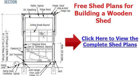 Lean To Shed Plans | Building A Lean To » Shed Ramp Plans - Learn How 