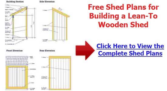 Woodwork Lean To Wood Shed Plans PDF Plans