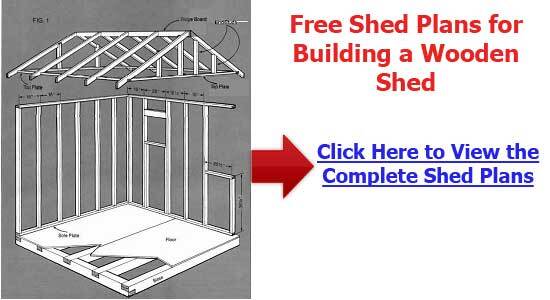 8X8 Shed Building Plans